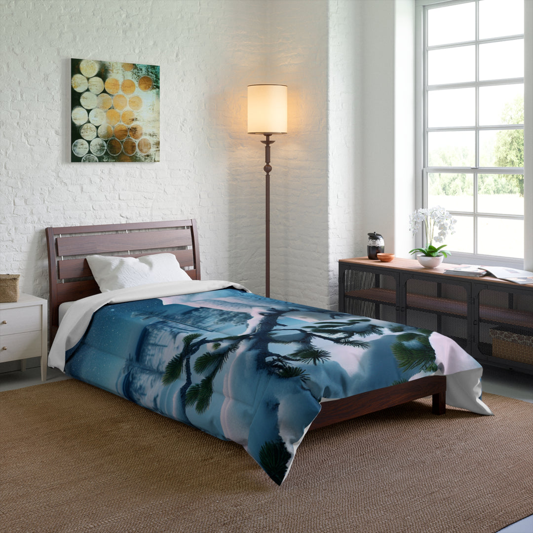 white owl Comforter
