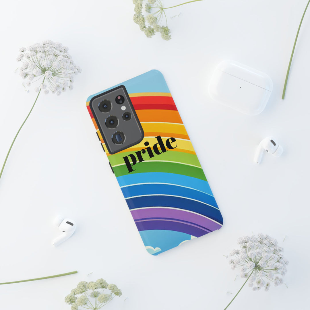 Pride Phone Case - Rainbow Gradient, LGBTQ+ Accessory, Colorful Phone Cover, Unique Gift for Pride Month, Phone Protection