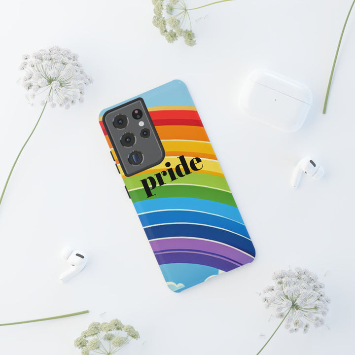 Pride Phone Case - Rainbow Gradient, LGBTQ+ Accessory, Colorful Phone Cover, Unique Gift for Pride Month, Phone Protection