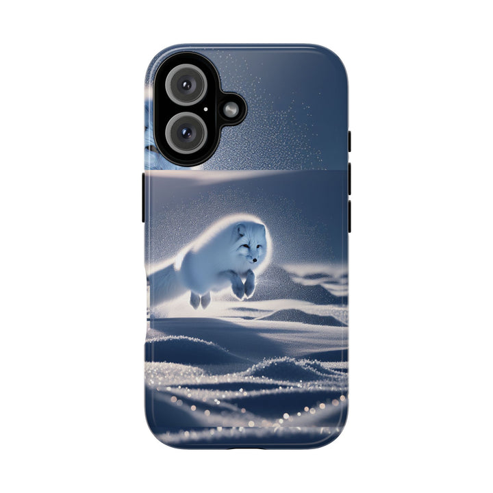 Cute Arctic Fox Phone Case – Tough Protective Cover for Animal Lovers