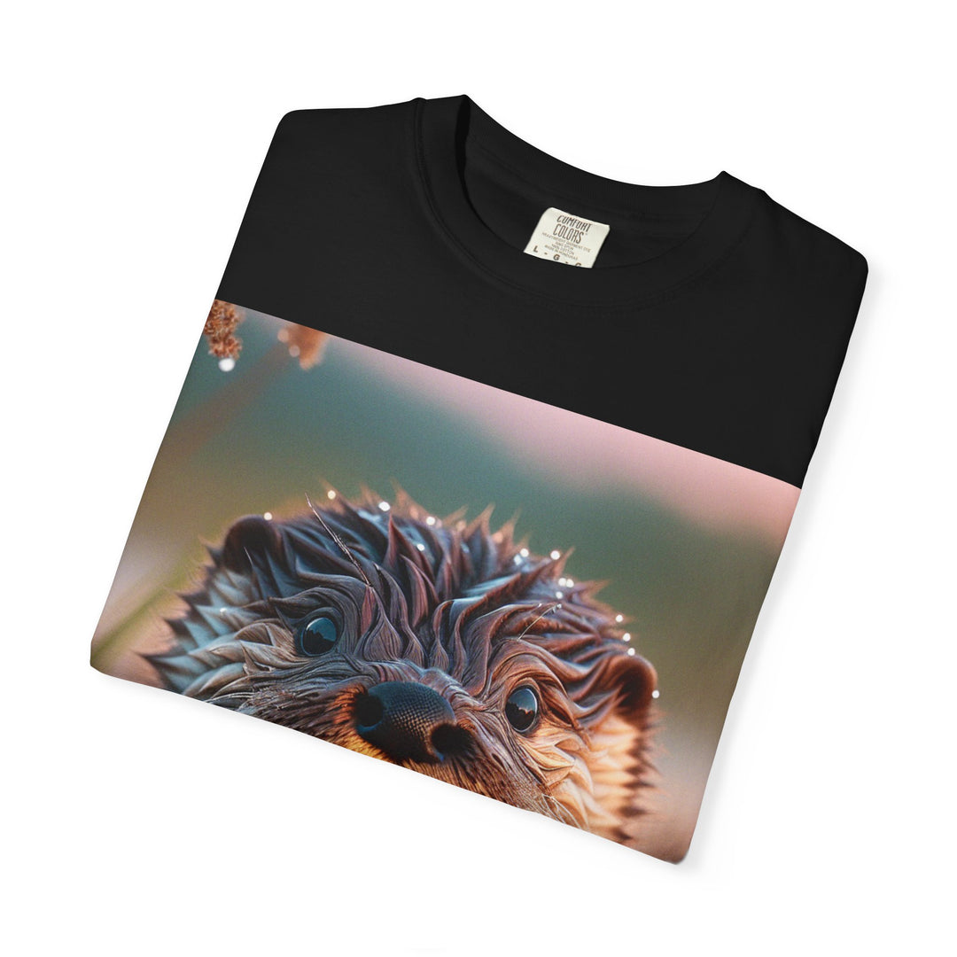 Whimsical Otter Unisex Garment-Dyed T-Shirt - Perfect for Nature Lovers