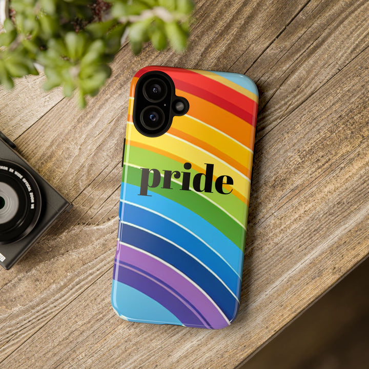Pride Phone Case - Rainbow Gradient, LGBTQ+ Accessory, Colorful Phone Cover, Unique Gift for Pride Month, Phone Protection