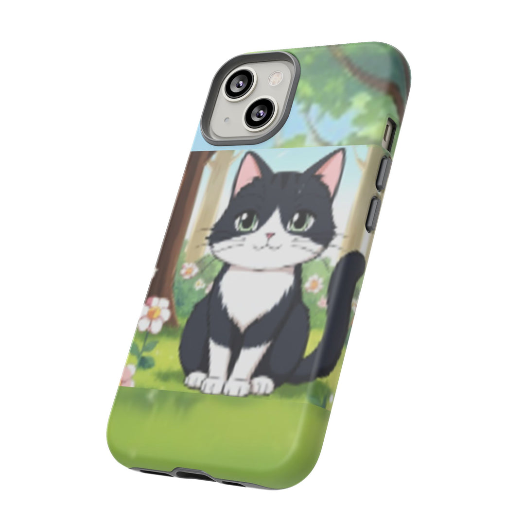 Cute Ai Cat Phone Case - Tough Cases for Animal Lovers