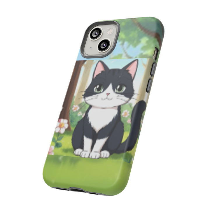 Cute Ai Cat Phone Case - Tough Cases for Animal Lovers