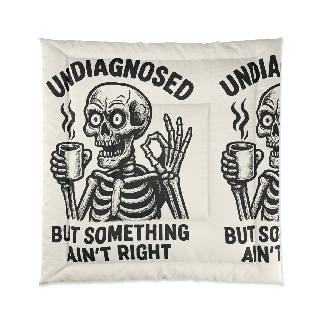 "Undiagnosed" Skeleton Comforter