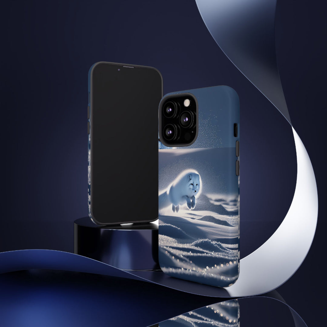 Cute Arctic Fox Phone Case – Tough Protective Cover for Animal Lovers