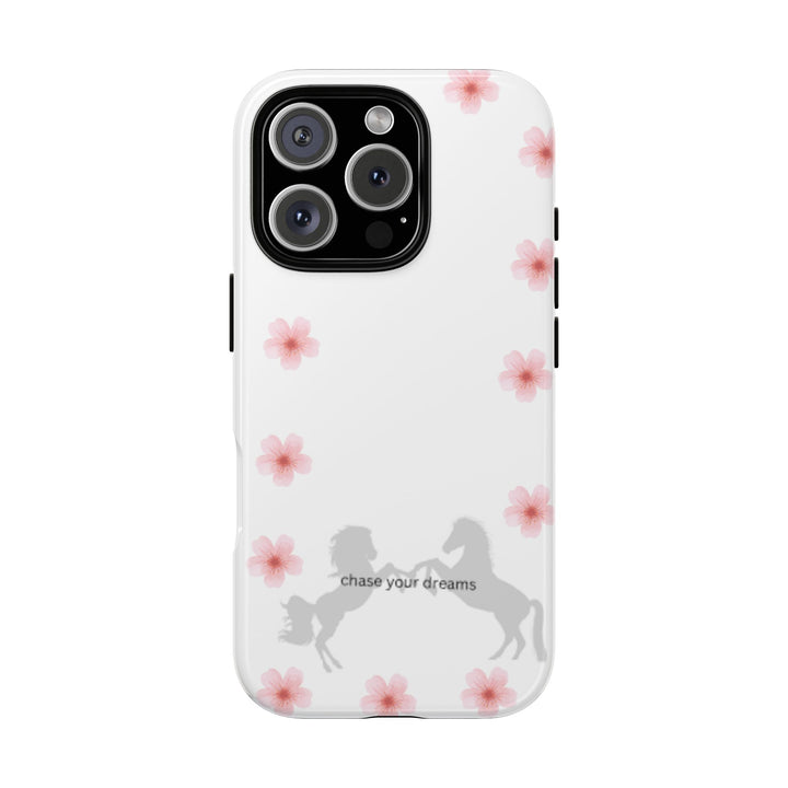 Chase Your Dreams Floral Phone Case