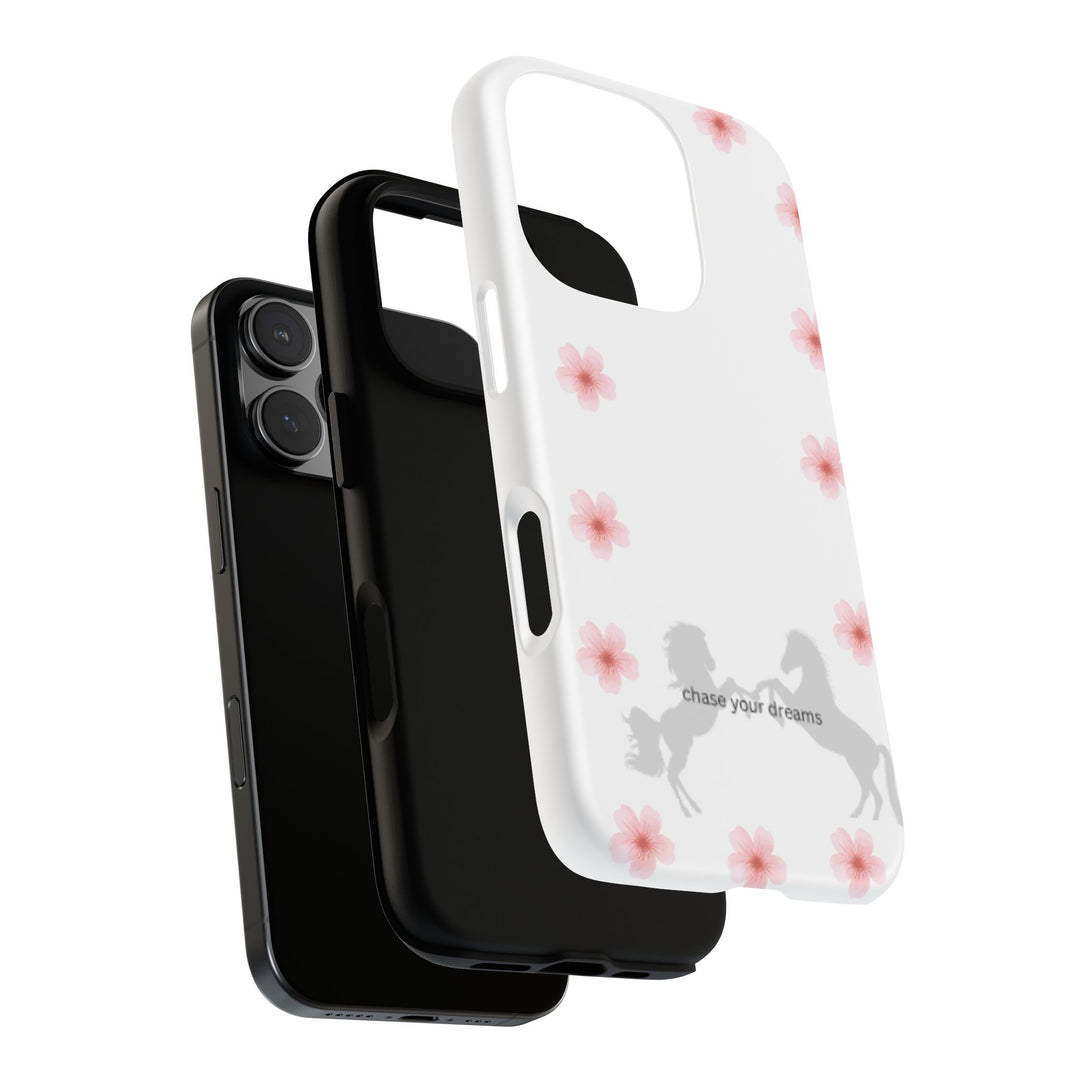 Chase Your Dreams Floral Phone Case