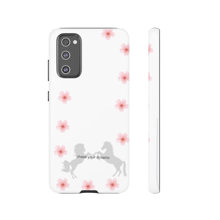 Chase Your Dreams Floral Phone Case