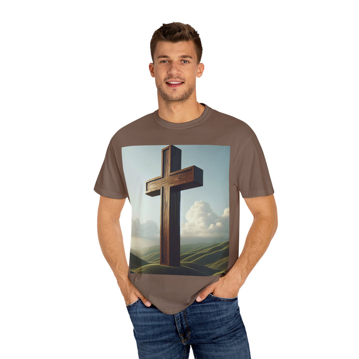 Inspirational Cross T-Shirt, Christian Clothing, Faith-Based Gift, Religious Apparel, Unisex Fashion, Spiritual Wear