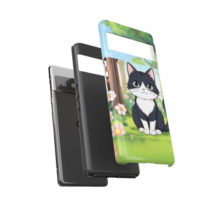 Cute Ai Cat Phone Case - Tough Cases for Animal Lovers