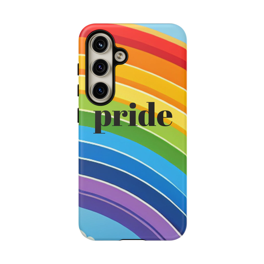 Pride Phone Case - Rainbow Gradient, LGBTQ+ Accessory, Colorful Phone Cover, Unique Gift for Pride Month, Phone Protection