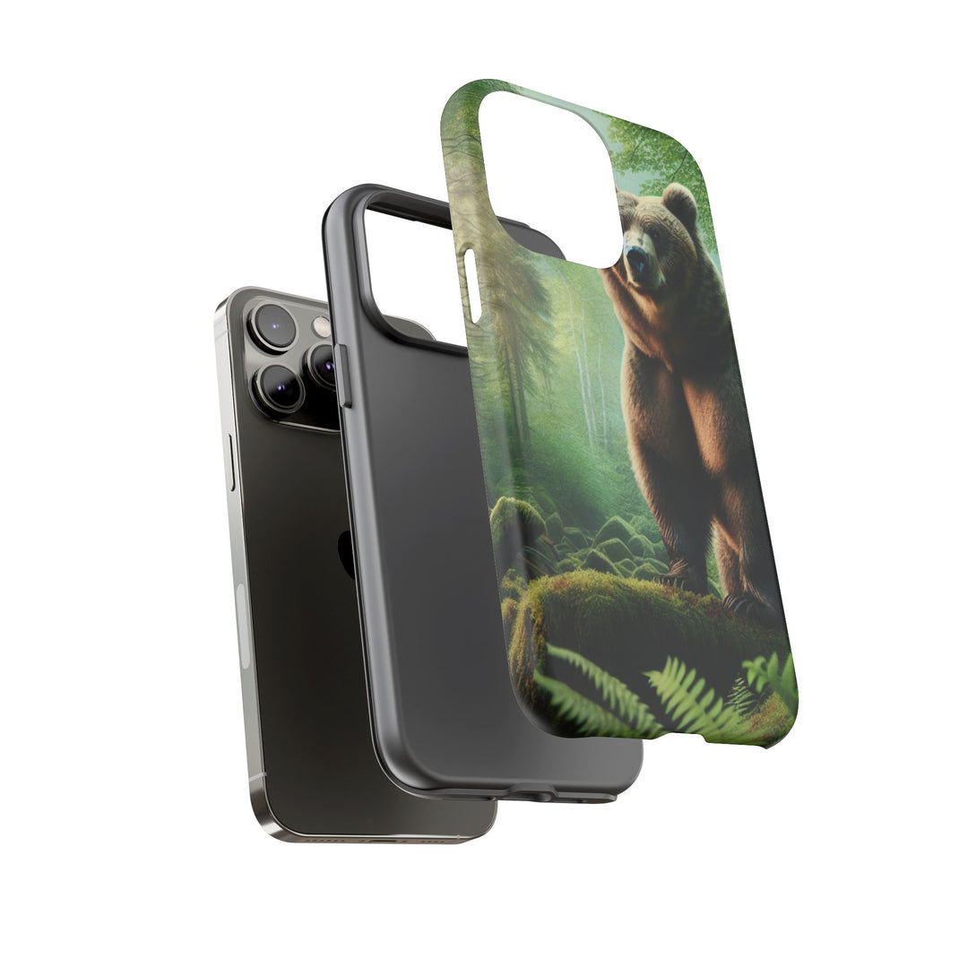 Wildlife Phone Case - Tough Bear Design for Nature Lovers
