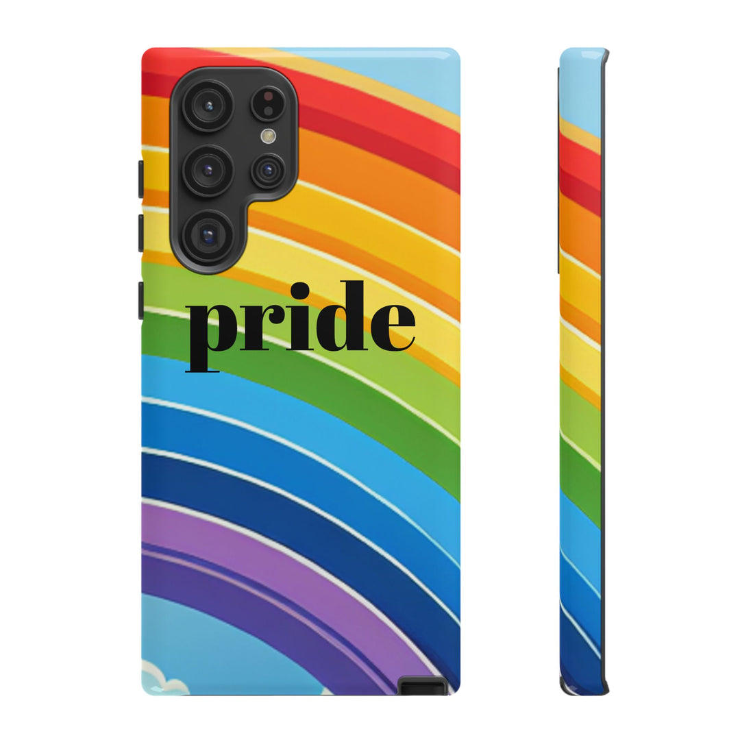 Pride Phone Case - Rainbow Gradient, LGBTQ+ Accessory, Colorful Phone Cover, Unique Gift for Pride Month, Phone Protection