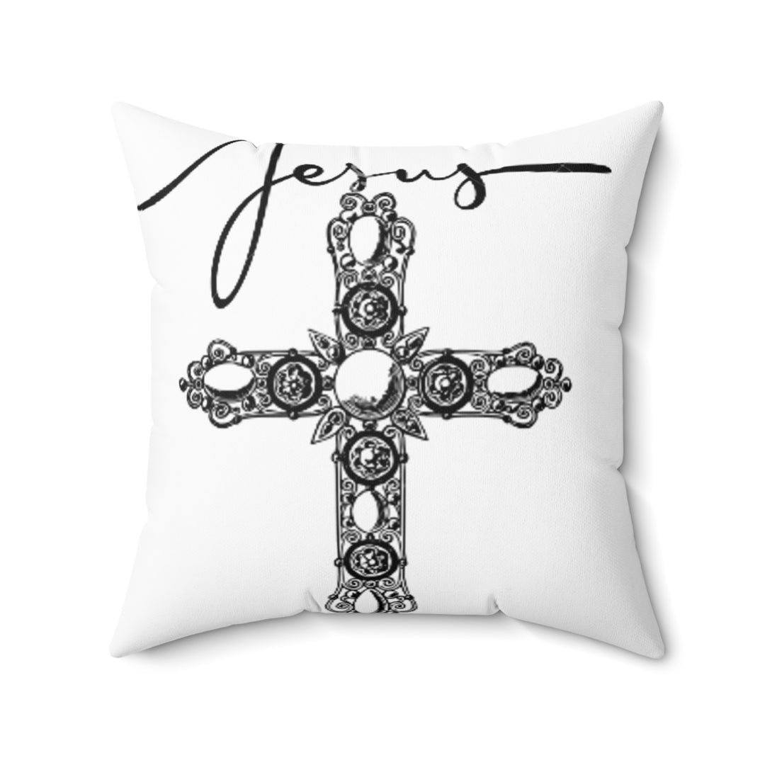 Spun Polyester Square Pillow