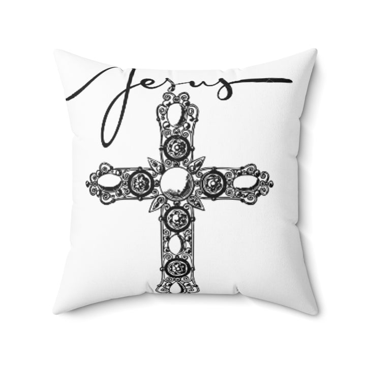 Spun Polyester Square Pillow