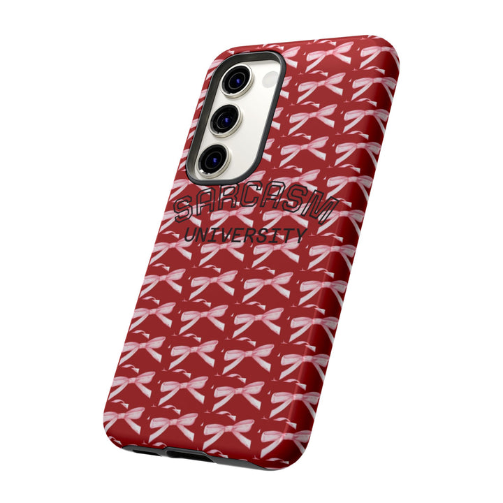 Sarcasm University Phone Case - Tough & Stylish Accessory for Sarcasm Lovers