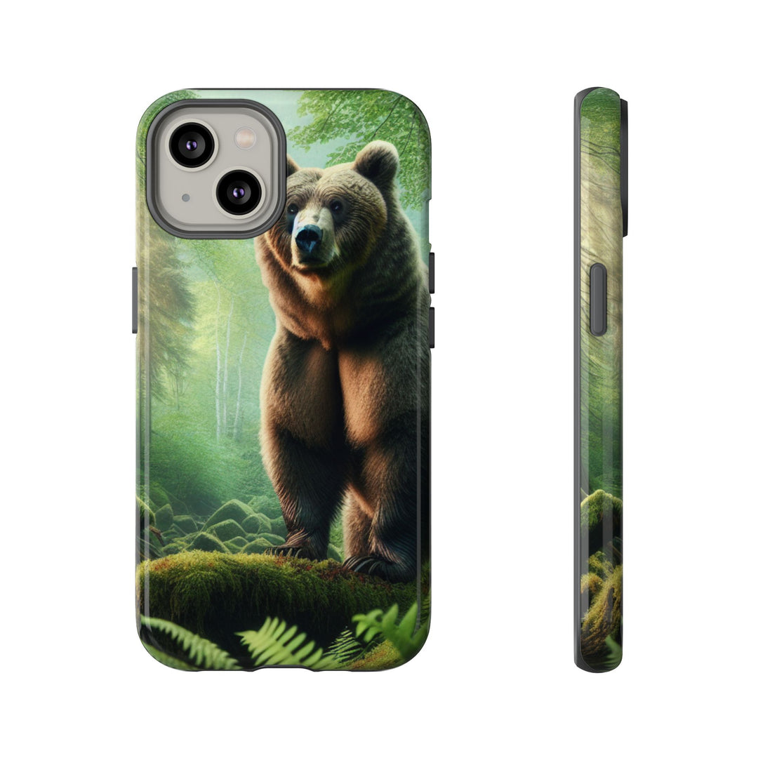 Wildlife Phone Case - Tough Bear Design for Nature Lovers