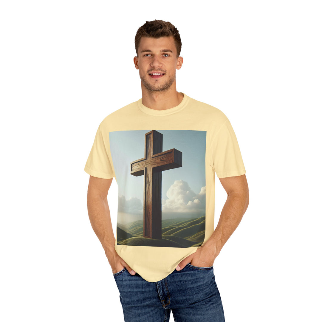 Inspirational Cross T-Shirt, Christian Clothing, Faith-Based Gift, Religious Apparel, Unisex Fashion, Spiritual Wear