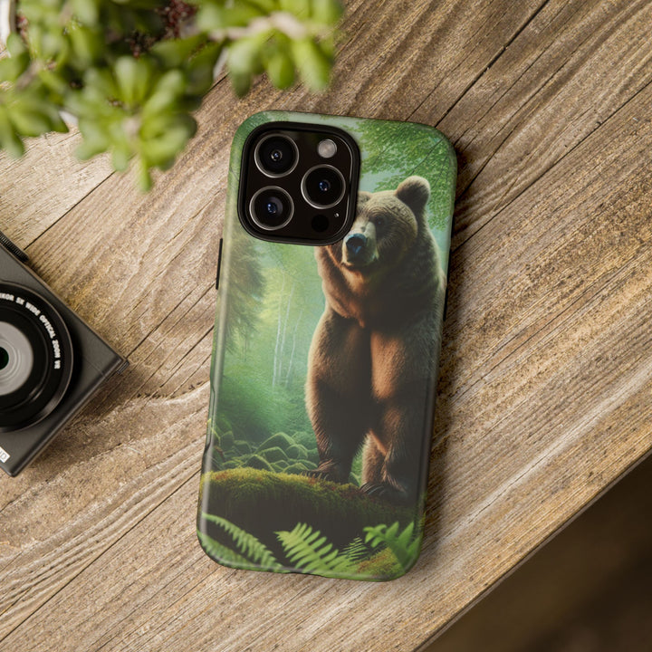 Wildlife Phone Case - Tough Bear Design for Nature Lovers