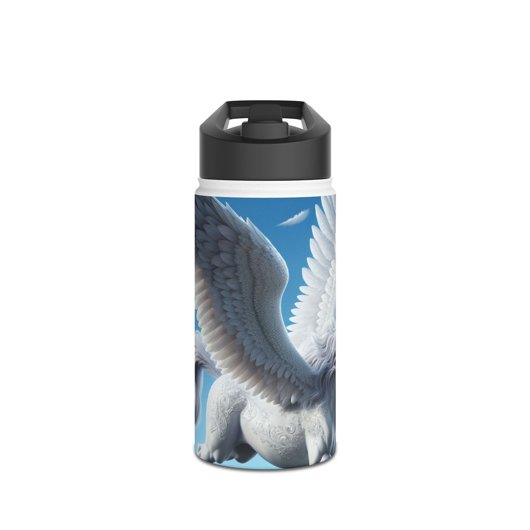 Fantasy Pegasus Stainless Steel Water Bottle - 22 oz, Ideal for Outdoor Adventures