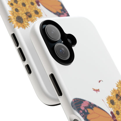 Butterfly & Sunflower Phone Case - "Secrets of Life" Design