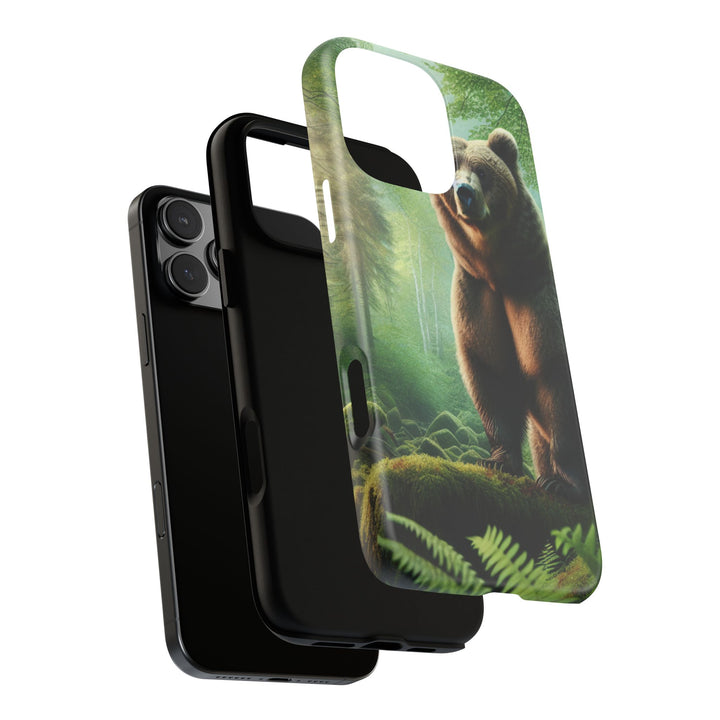 Wildlife Phone Case - Tough Bear Design for Nature Lovers