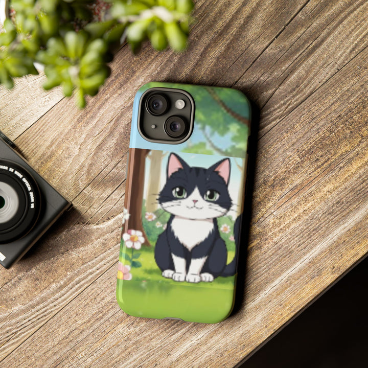 Cute Ai Cat Phone Case - Tough Cases for Animal Lovers