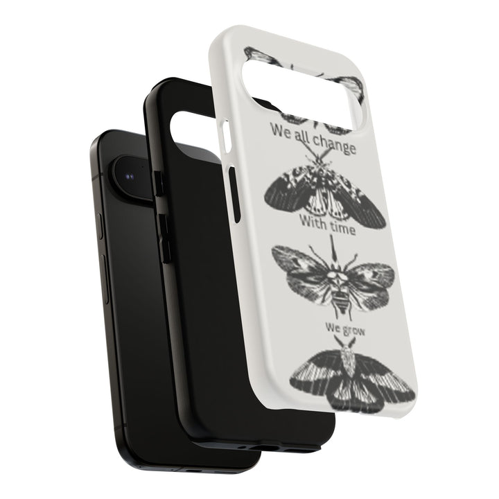 Inspirational Phone Case - We All Change With Time - Tough Cases for Nature Lovers