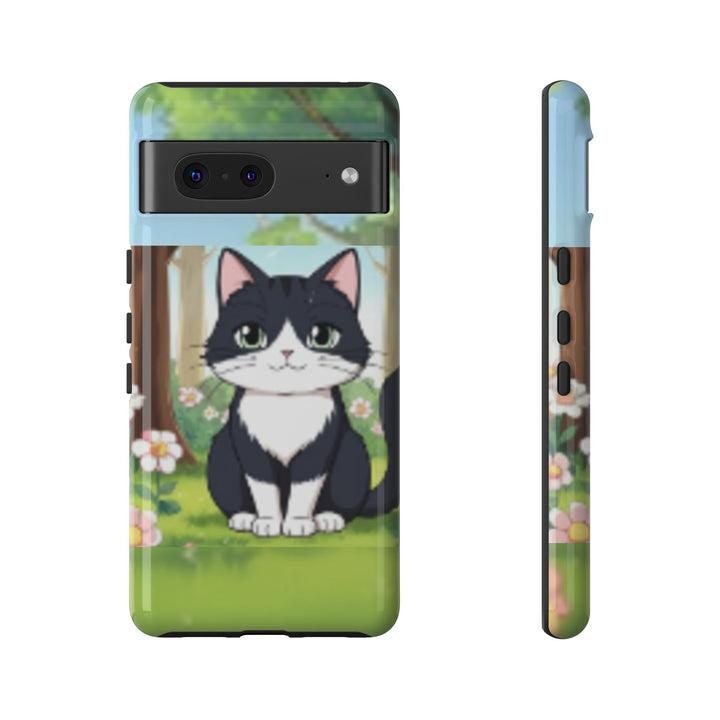 Cute Ai Cat Phone Case - Tough Cases for Animal Lovers