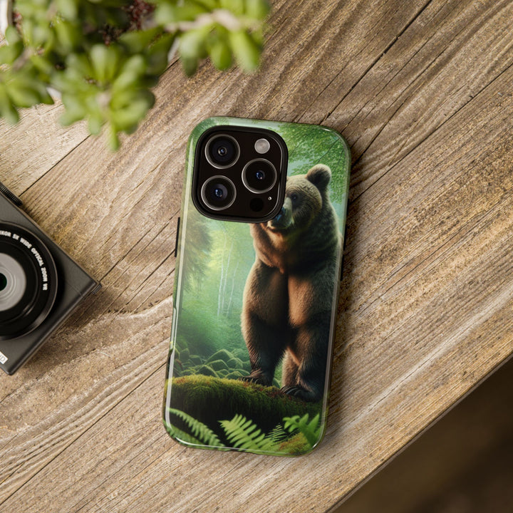 Wildlife Phone Case - Tough Bear Design for Nature Lovers