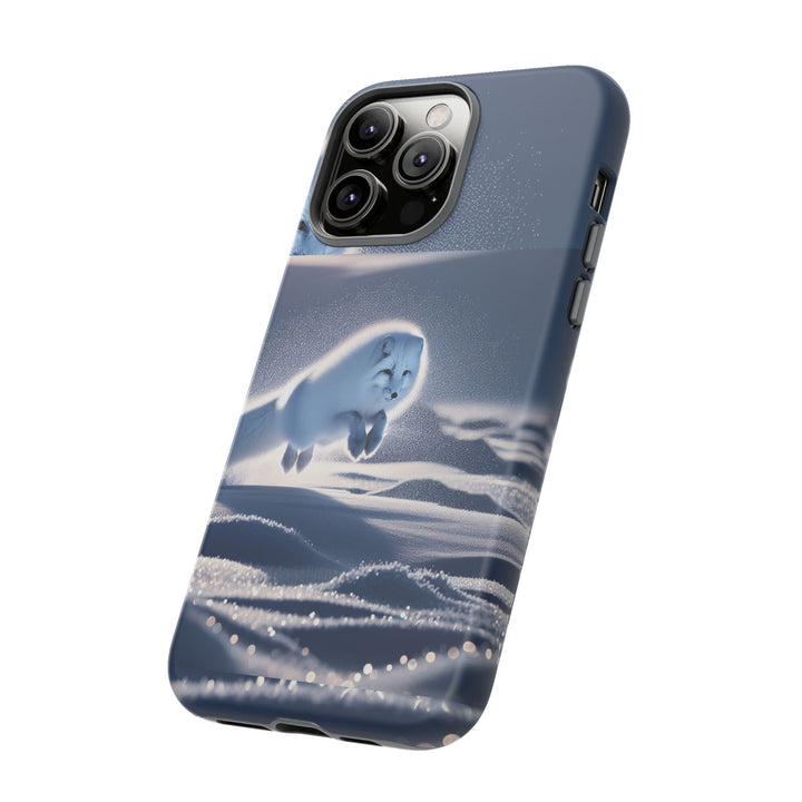 Cute Arctic Fox Phone Case – Tough Protective Cover for Animal Lovers