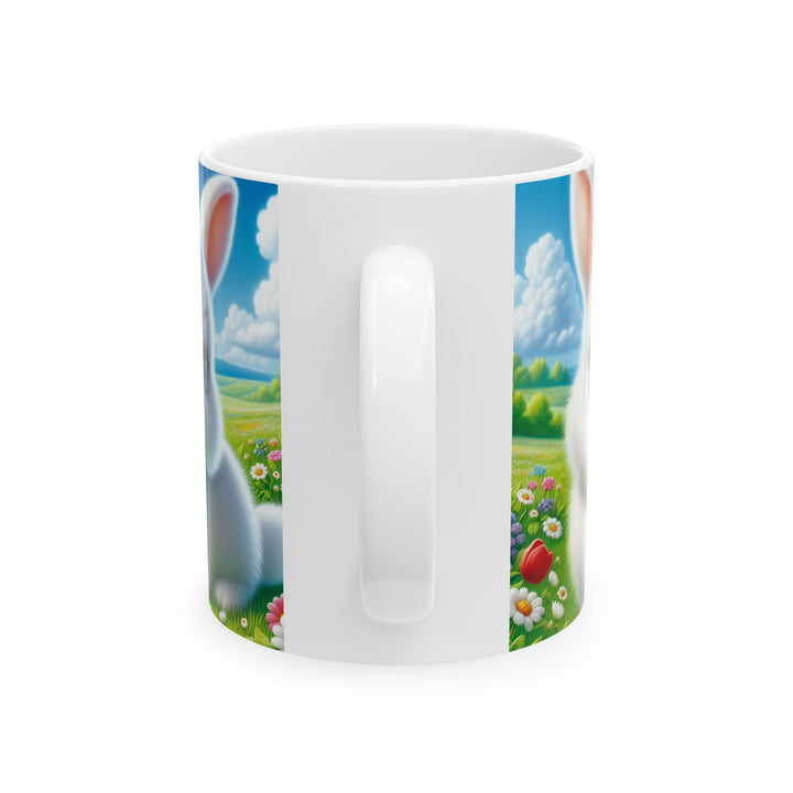 Cute Bunny Ceramic Mug - Perfect Gift for Spring & Easter