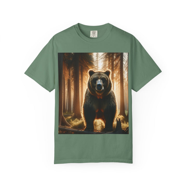 Nature-Inspired Bear Graphic Unisex T-Shirt