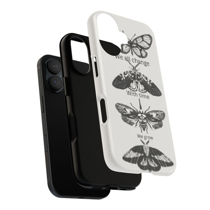 Inspirational Phone Case - We All Change With Time - Tough Cases for Nature Lovers