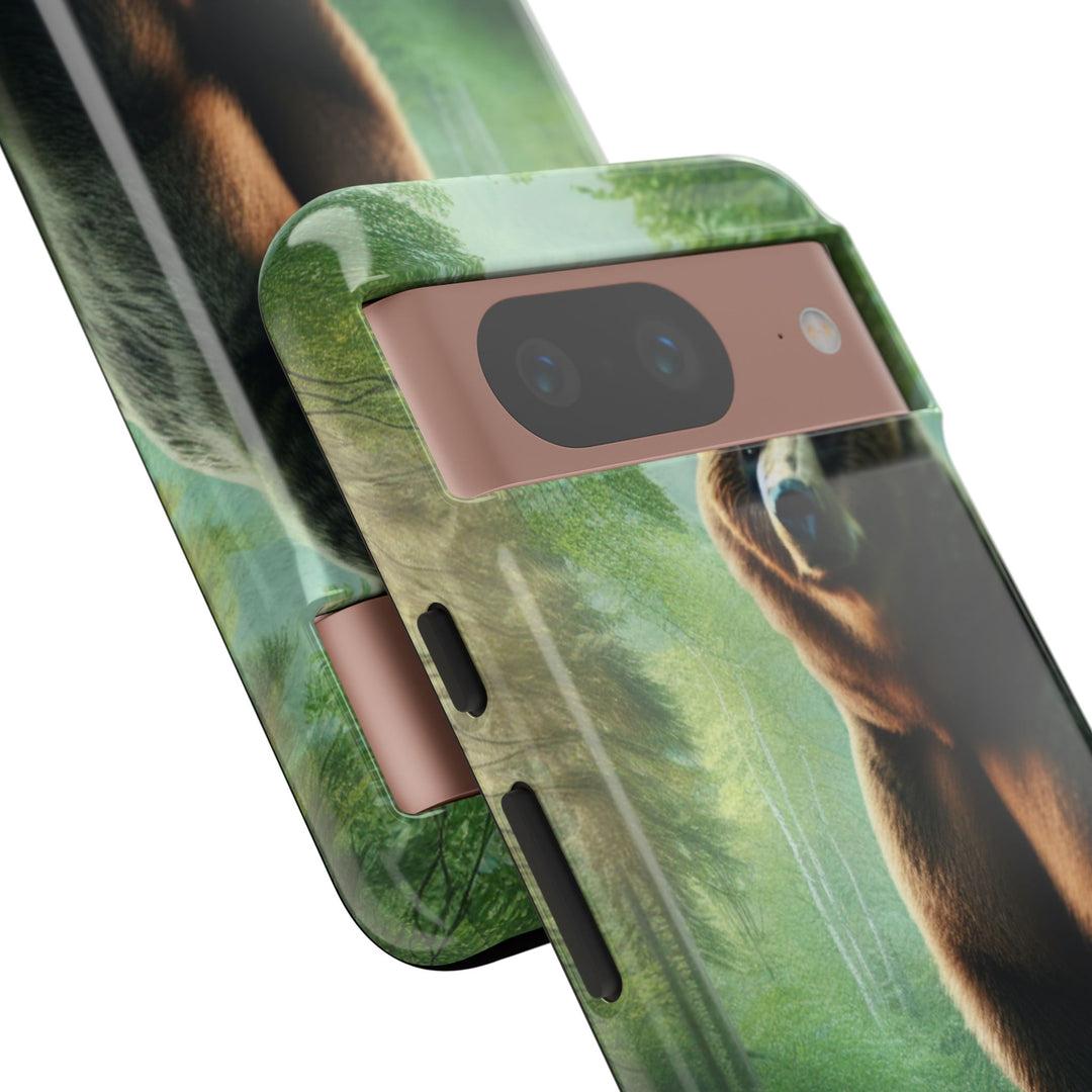 Wildlife Phone Case - Tough Bear Design for Nature Lovers