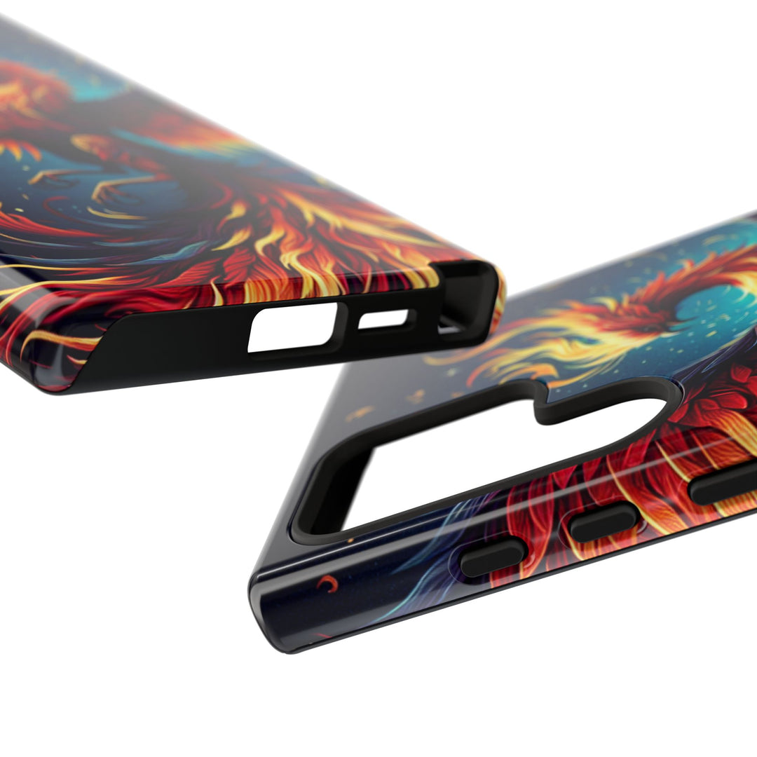 Phoenix Tough Cases - Bold Protective Phone Case with Colorful Firebird Design
