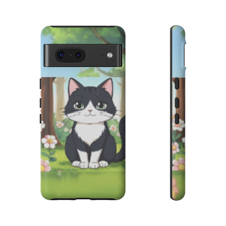 Cute Ai Cat Phone Case - Tough Cases for Animal Lovers