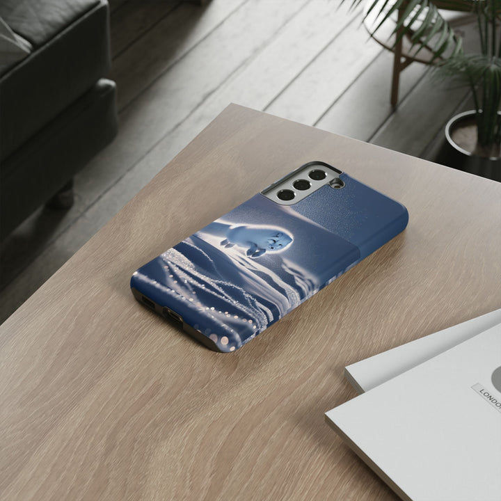 Cute Arctic Fox Phone Case – Tough Protective Cover for Animal Lovers