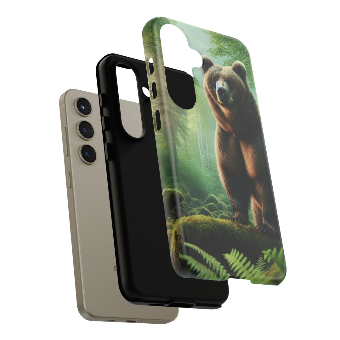 Wildlife Phone Case - Tough Bear Design for Nature Lovers