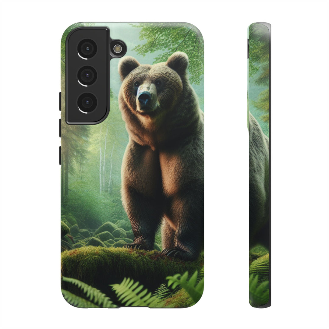 Wildlife Phone Case - Tough Bear Design for Nature Lovers