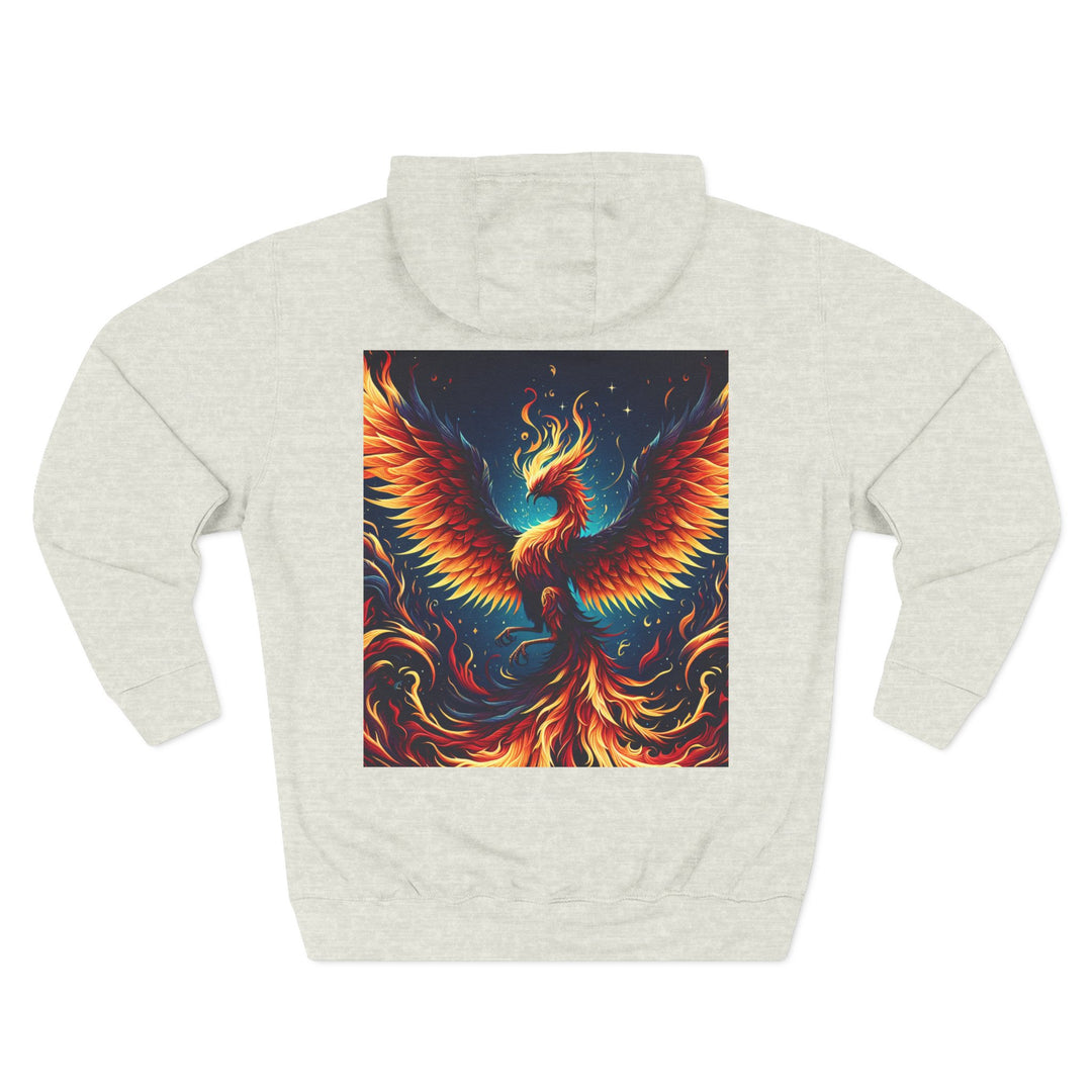 Three-Panel Fleece Hoodie