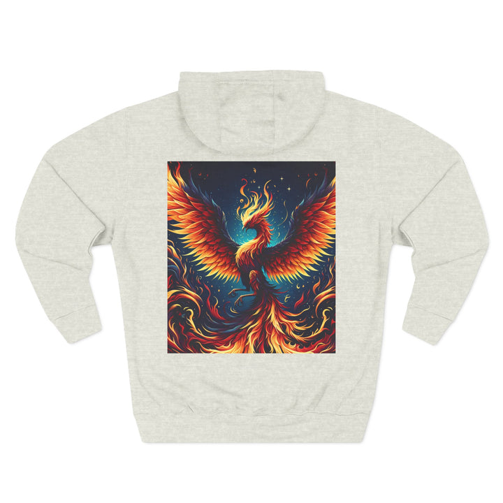 Three-Panel Fleece Hoodie