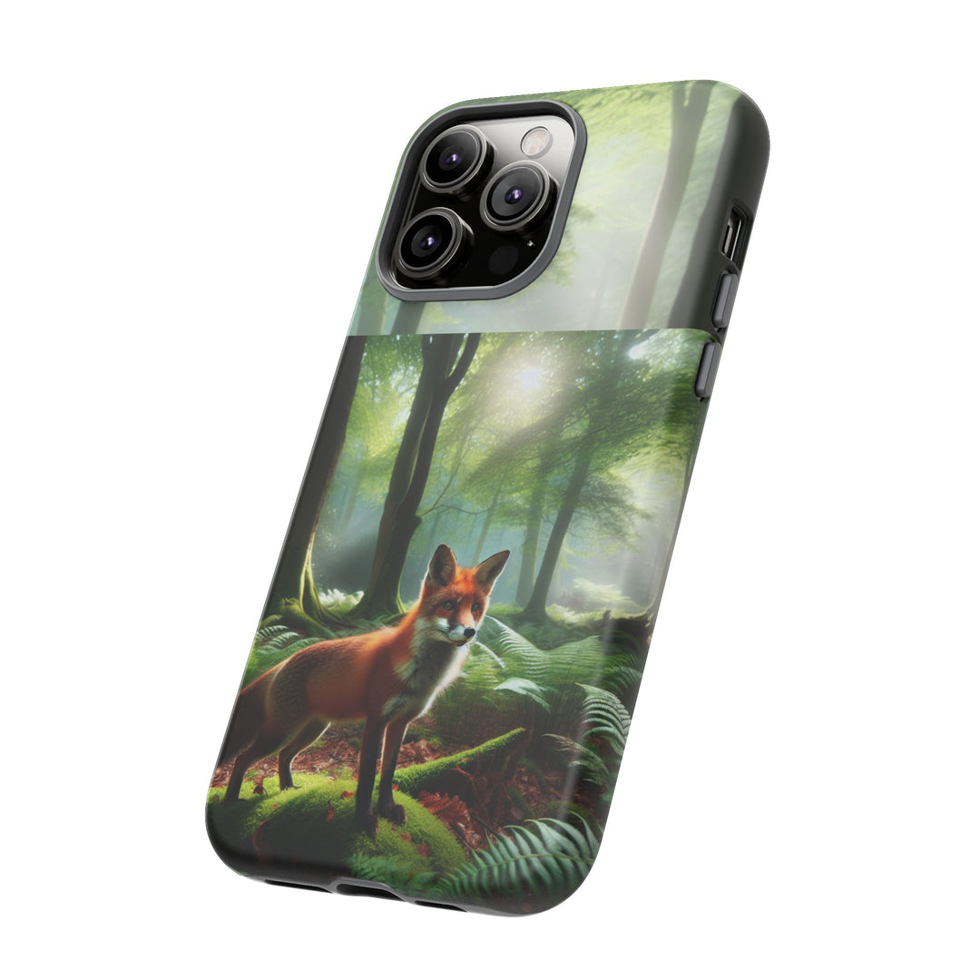 Nature-Inspired Tough Case with Fox Design