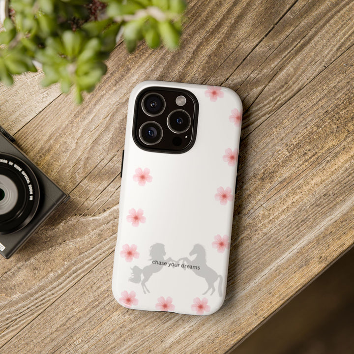 Chase Your Dreams Floral Phone Case