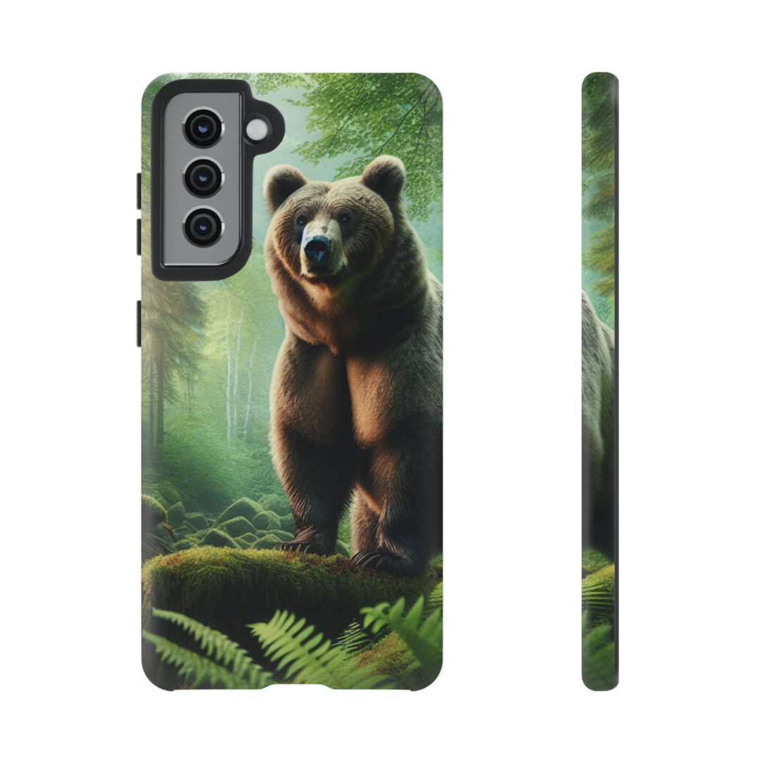 Wildlife Phone Case - Tough Bear Design for Nature Lovers