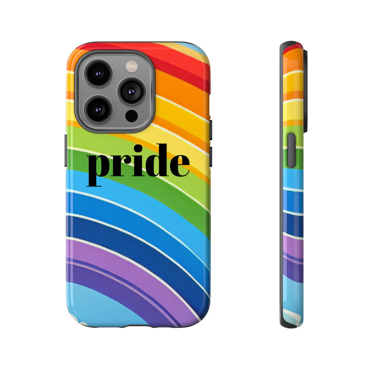 Pride Phone Case - Rainbow Gradient, LGBTQ+ Accessory, Colorful Phone Cover, Unique Gift for Pride Month, Phone Protection