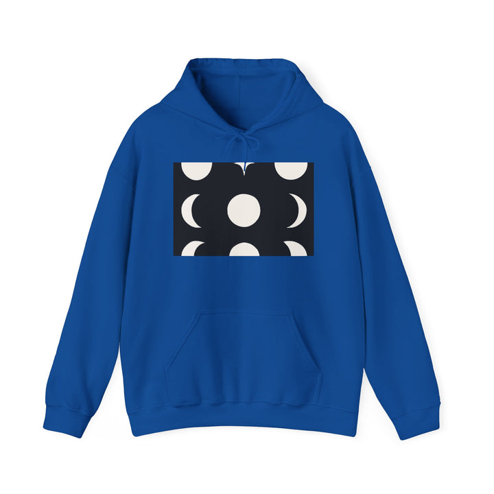 Moon Phases Unisex Hoodie, Cozy Gift for Astrology Lovers, Perfect for Fall, Winter, Art Sweatshirt, Night Sky Apparel