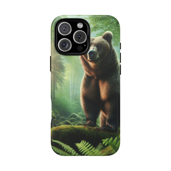 Wildlife Phone Case - Tough Bear Design for Nature Lovers