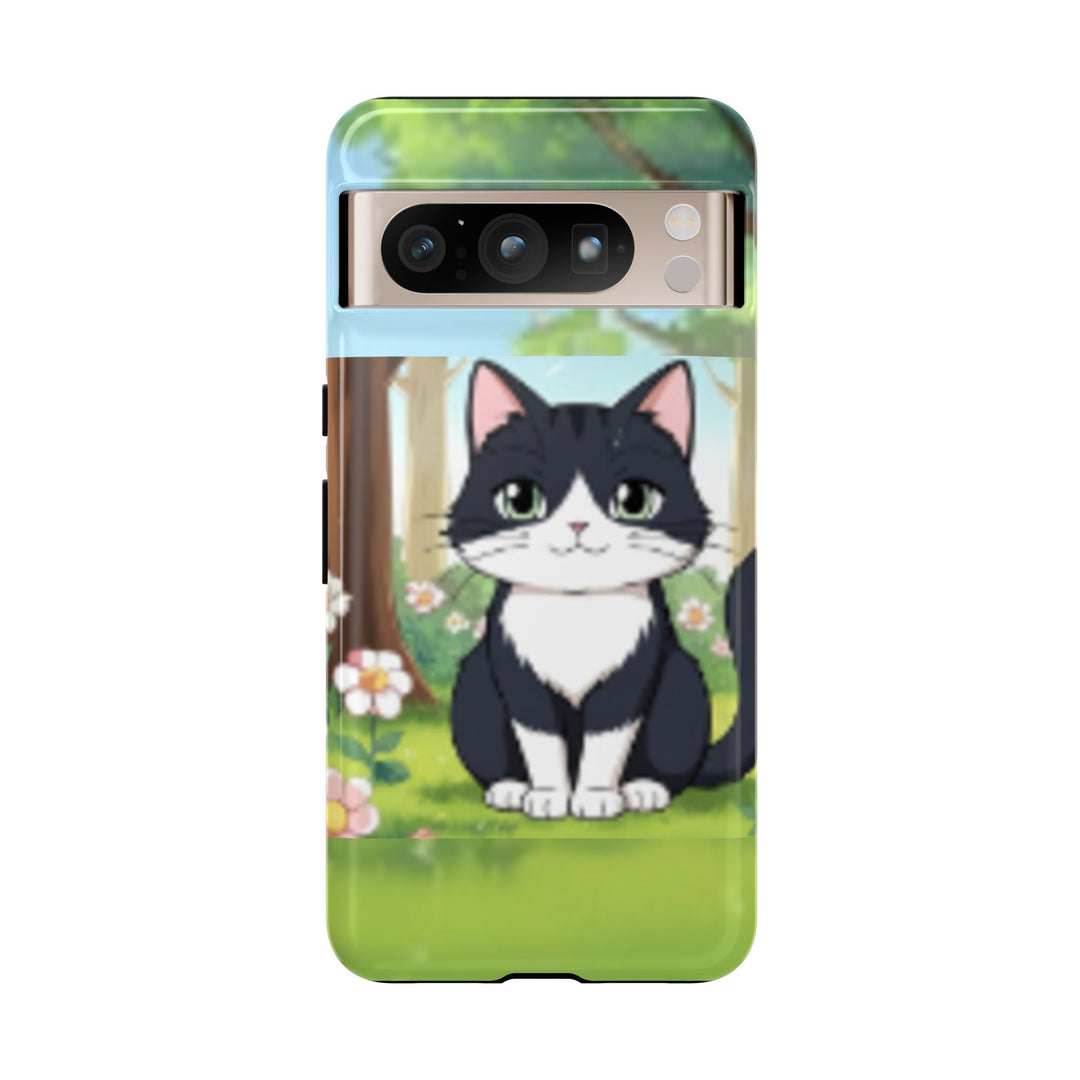 Cute Ai Cat Phone Case - Tough Cases for Animal Lovers